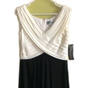 NWT Jessica Howard Missy Ivory Black Size 12